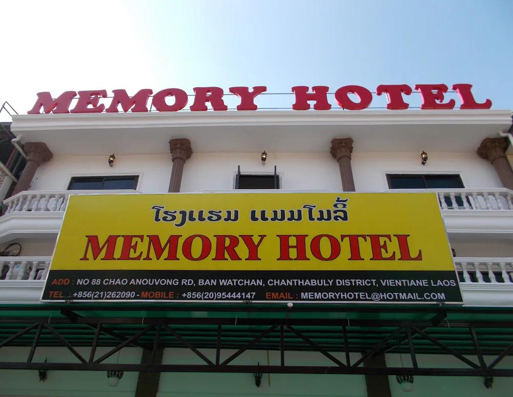 Vientiane Memory Hotel Bagian luar foto