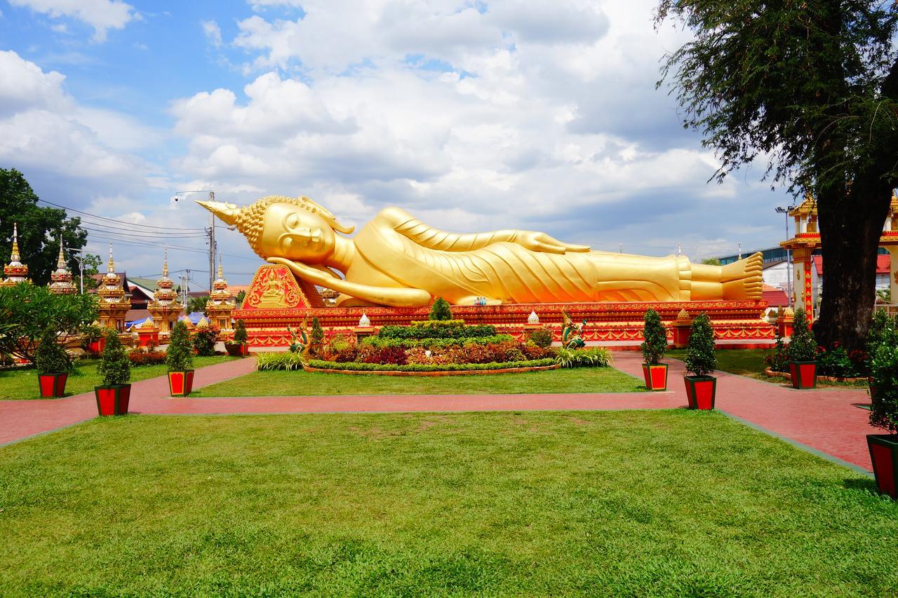 Vientiane Memory Hotel Bagian luar foto
