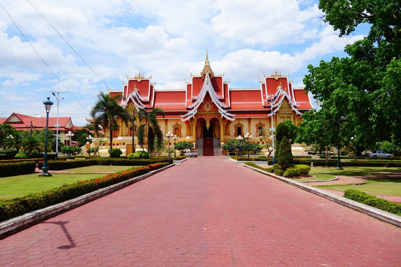 Vientiane Memory Hotel Bagian luar foto